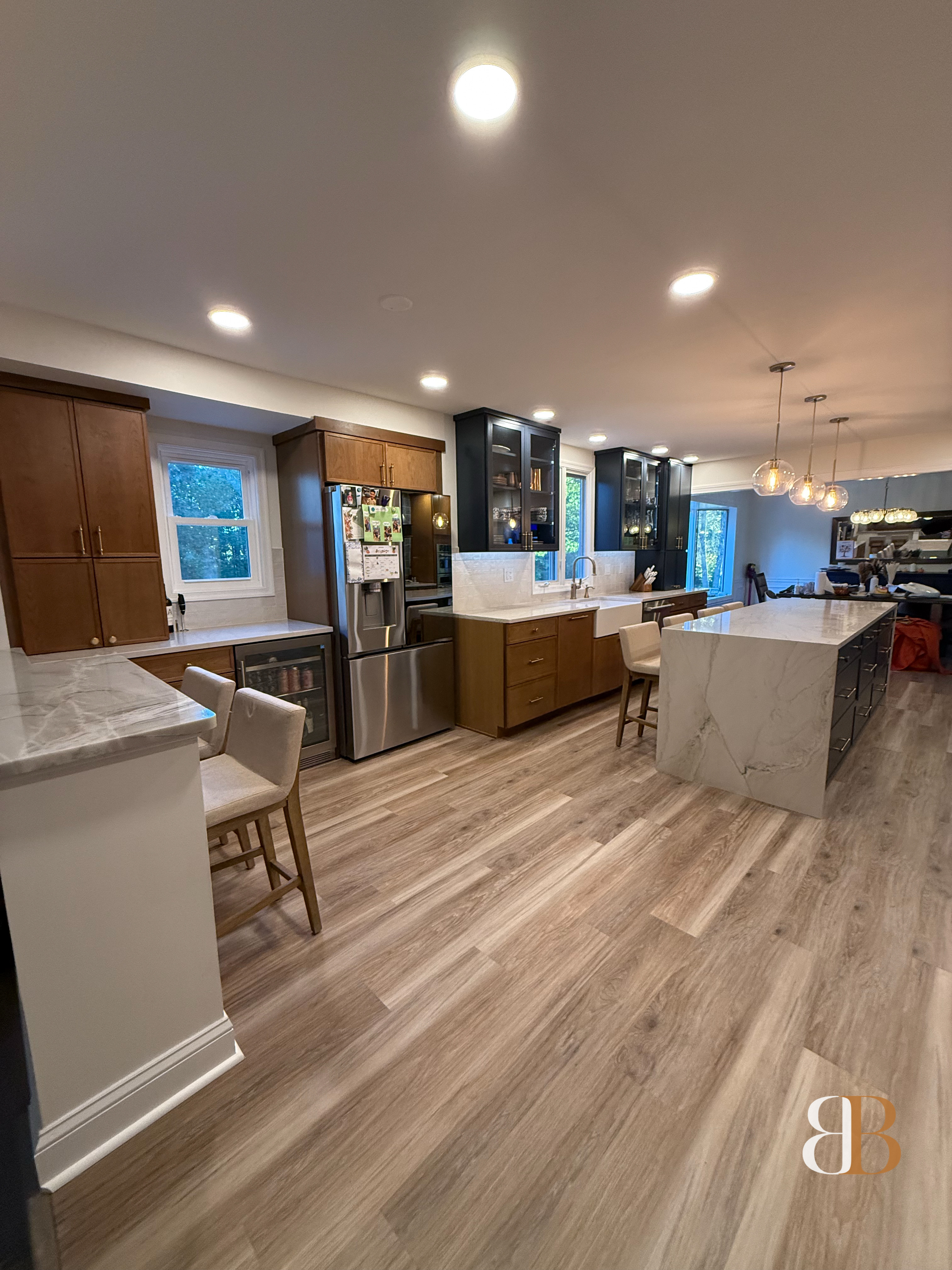 Transitional kitchen remodel in Newtown by B&B Associates Creations — photo 6